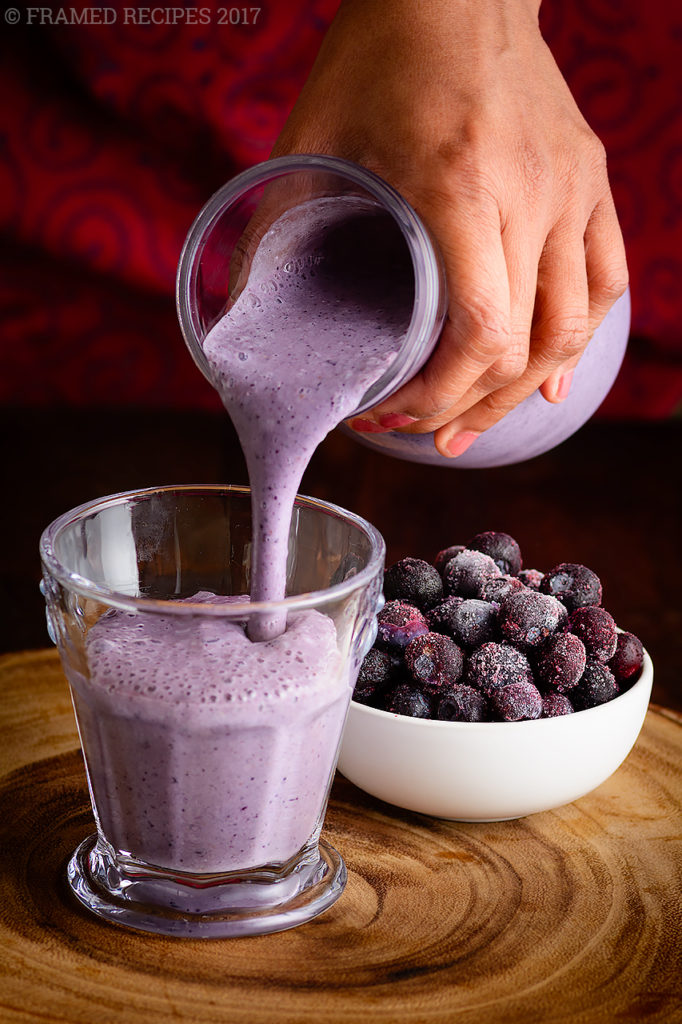 blueberry smoothie